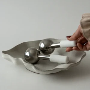 Globes rotatifs de cryothérapie visage