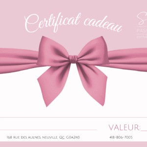 Certificat Cadeau